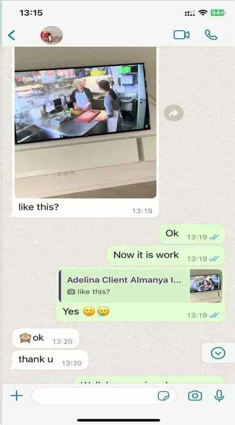 Titan IPTV customer review on WhatsApp 7